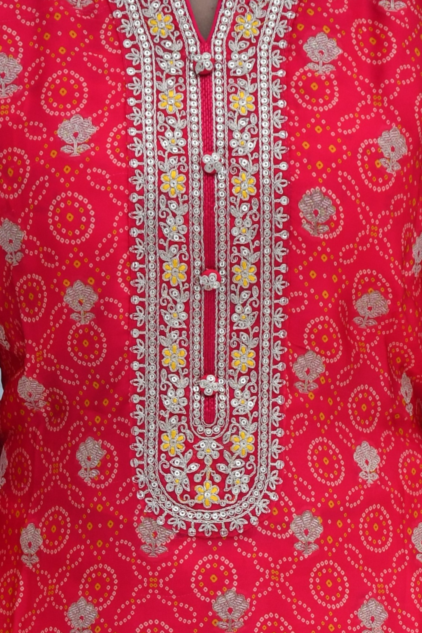 Rangmohar Bandhej Suit Set