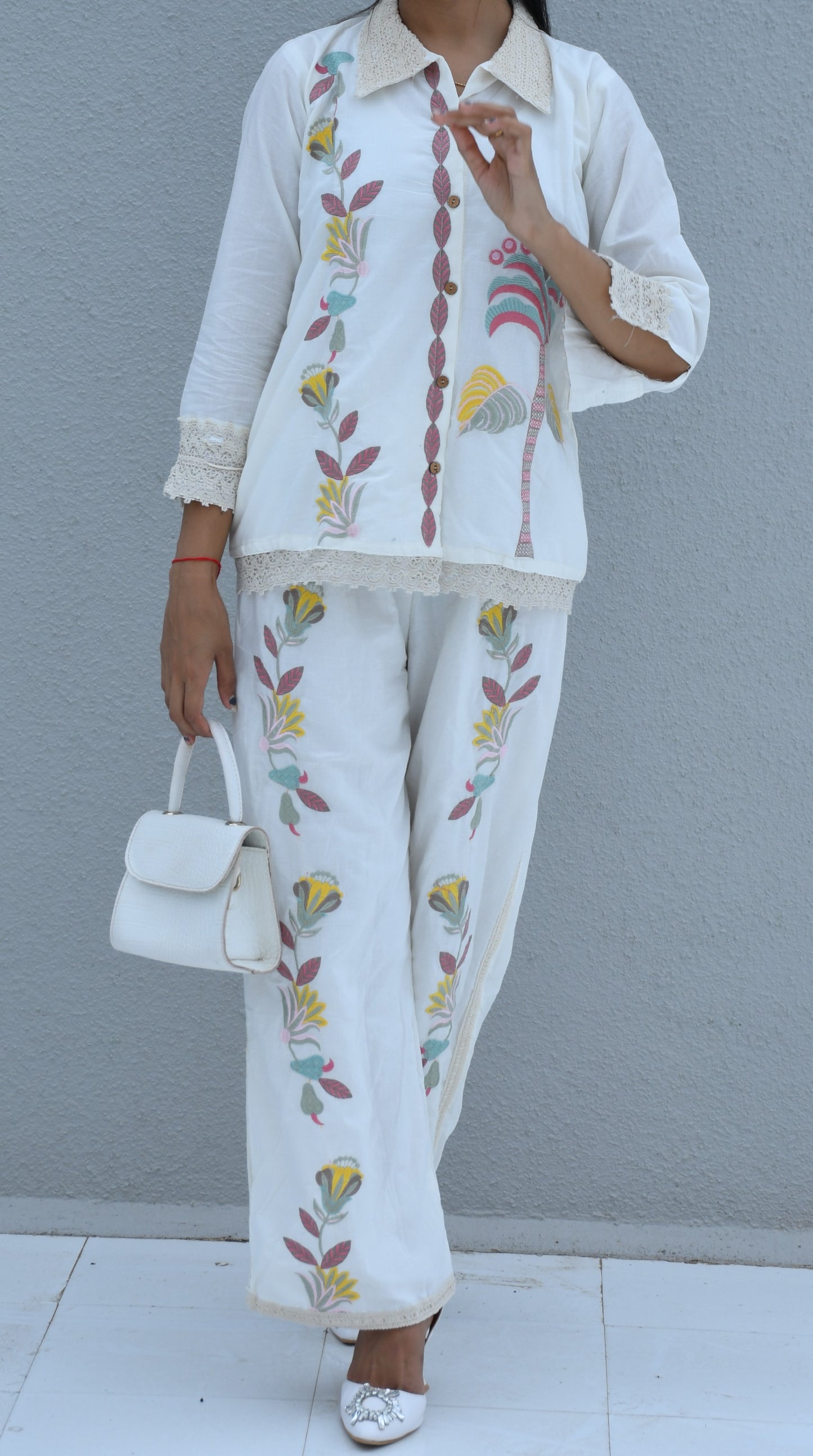Gulshan Handcrafted Co-ord Set