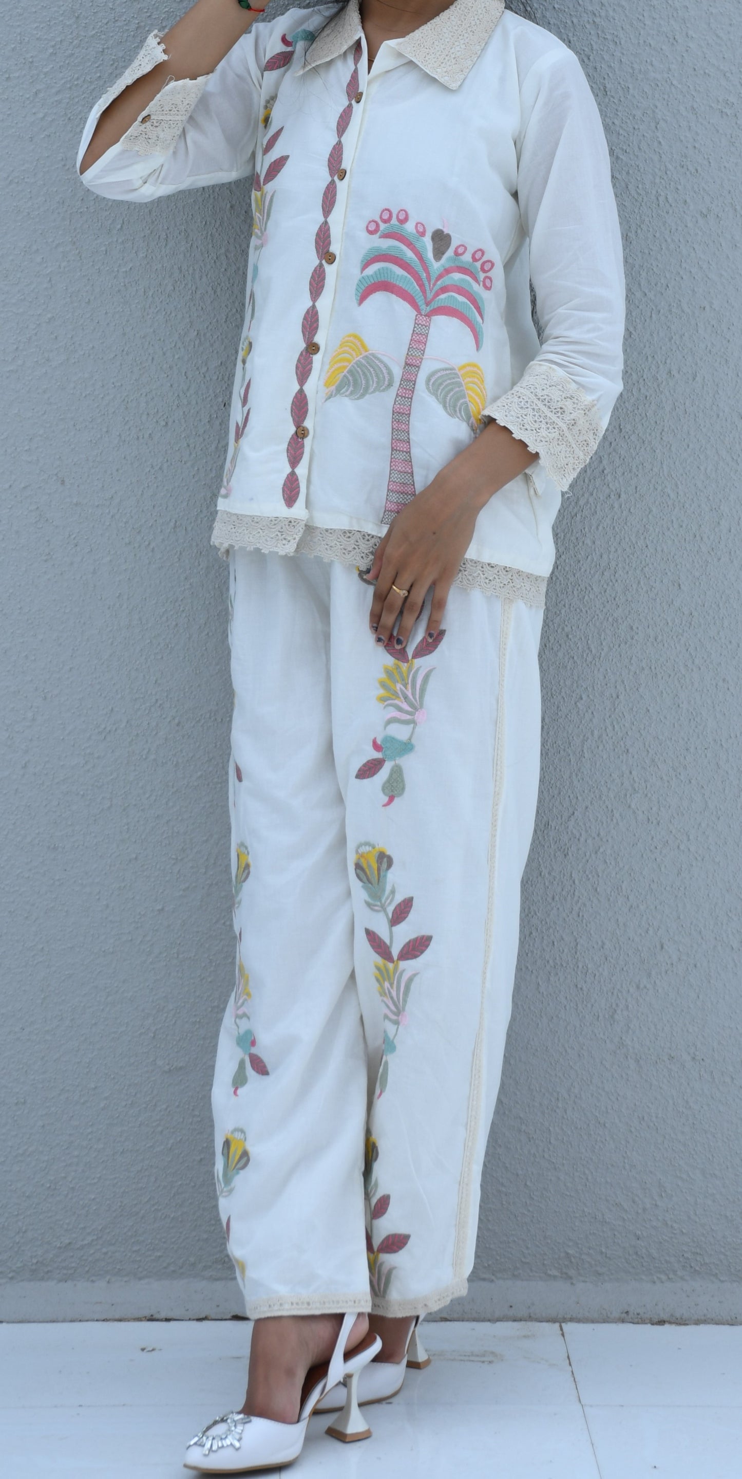 Gulshan Handcrafted Co-ord Set