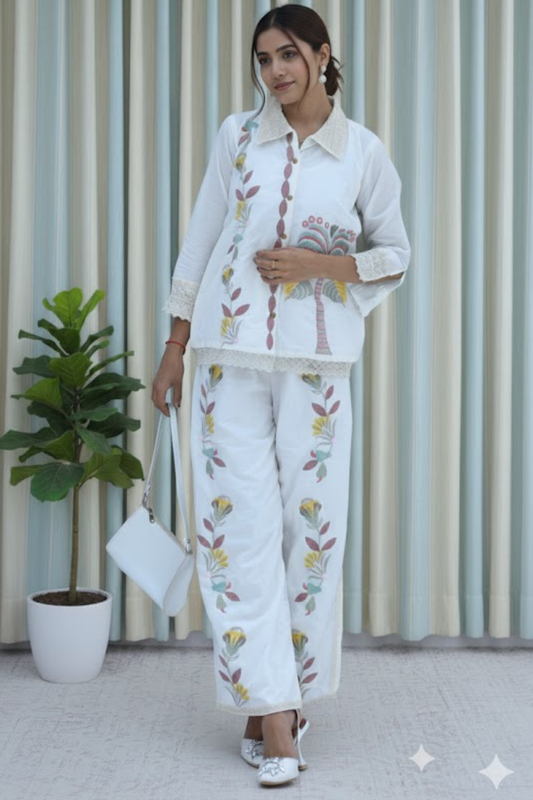 Gulshan Handcrafted Co-ord Set