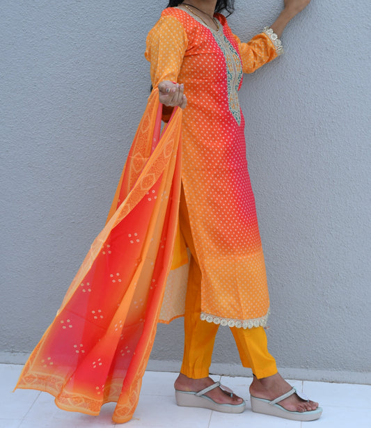 Sunset Glow Suit Set