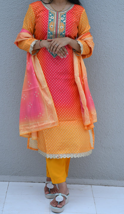 Sunset Glow Suit Set